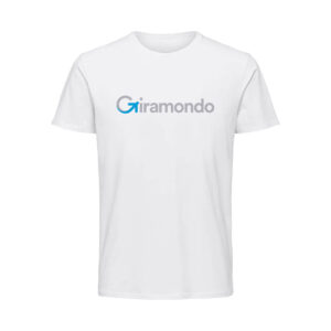 T-shirt Giramondo Bianca da Uomo
